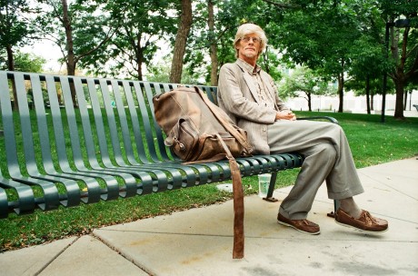 Piano teacher - outside, downtown